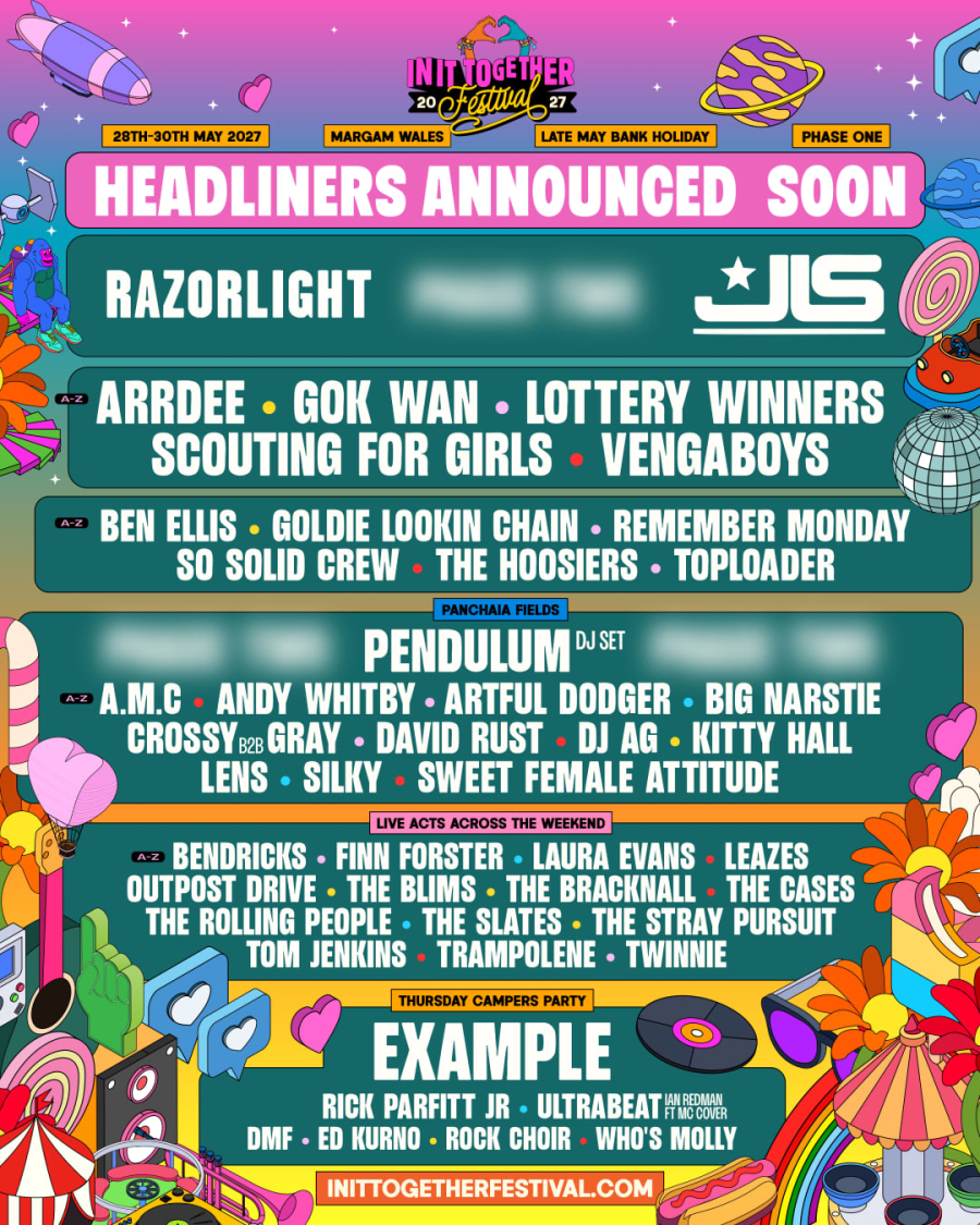 Lineup phase one poster